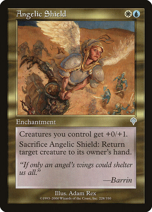 Angelic Shield - Magic: The Gathering INV #228