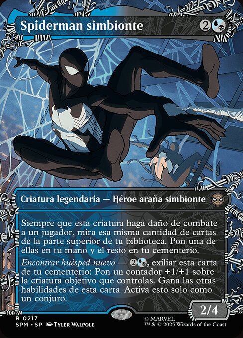 Symbiote Spider-Man · SPM #217 · ES