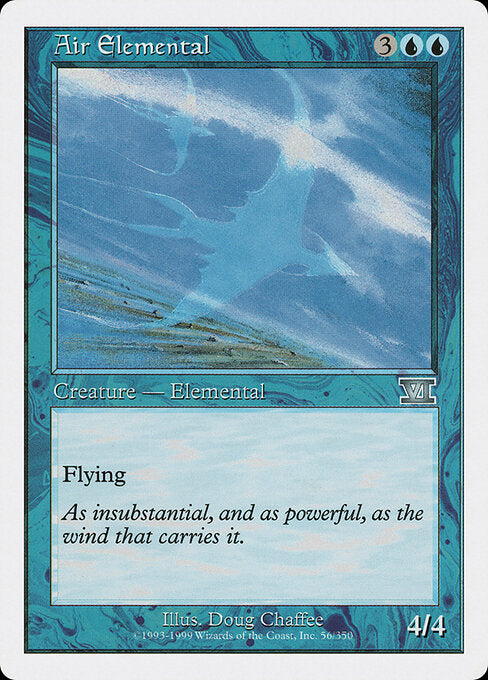 Air Elemental - Magic: The Gathering 6ED #56