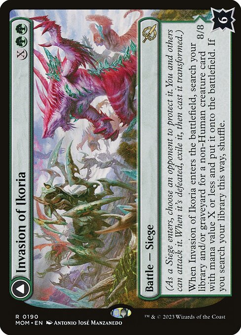Invasion of Ikoria // Zilortha, Apex of Ikoria March of the Machine mom