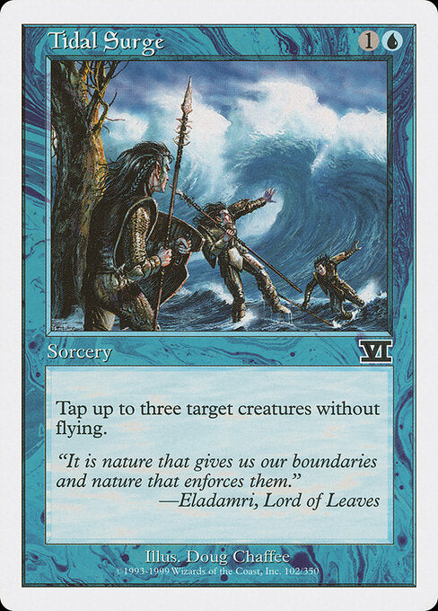 Tidal Surge - Magic: The Gathering 6ED #102