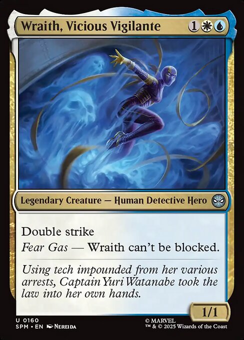 Wraith, Vicious Vigilante - Magic: The Gathering SPM #160