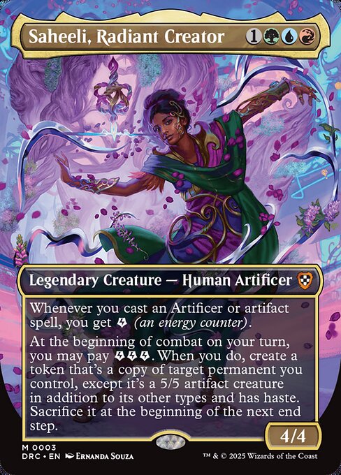 Saheeli, Radiant Creator - Magic: The Gathering DRC #3