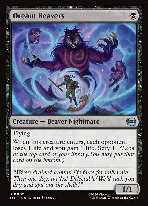 Dream Beavers - Magic: The Gathering TMT #62