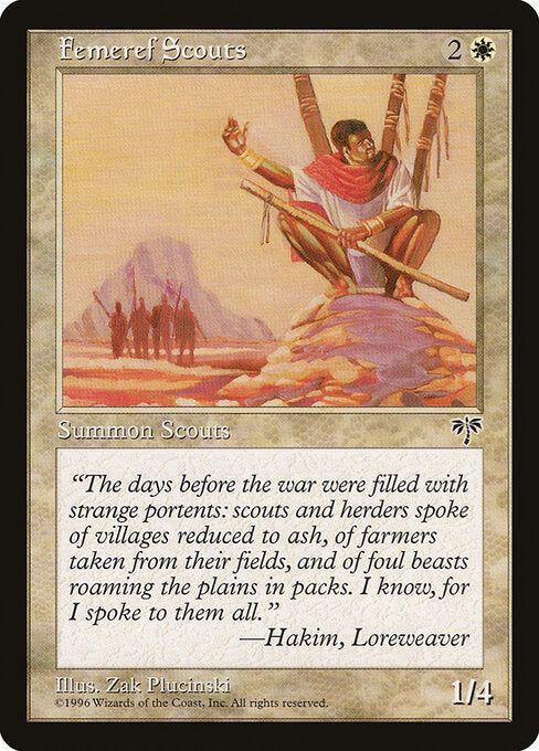 Femeref Scouts - Magic: The Gathering MIR #19