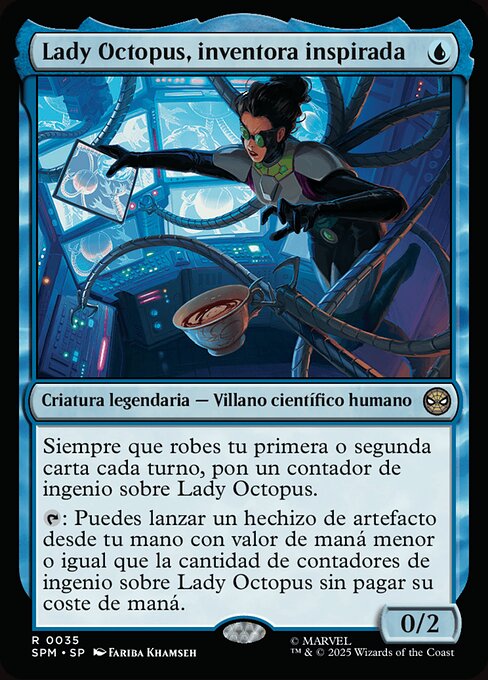Lady Octopus, Inspired Inventor · SPM #35 · ES