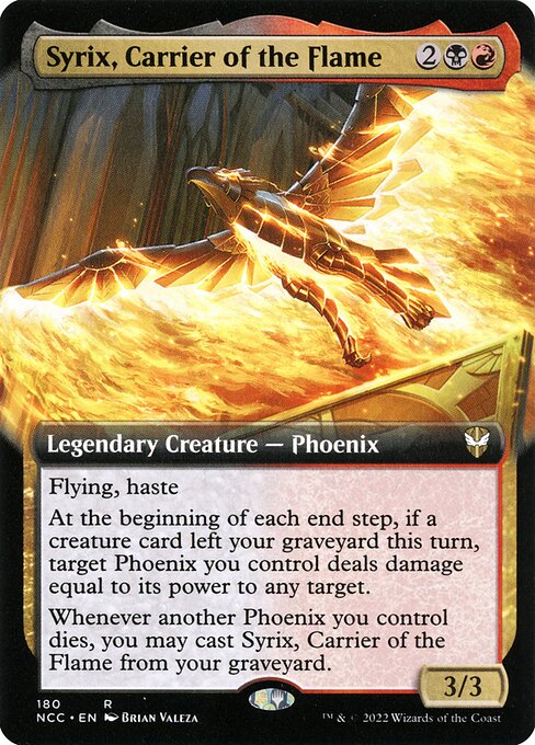 Syrix, Carrier of the Flame - Magic: The Gathering NCC #180