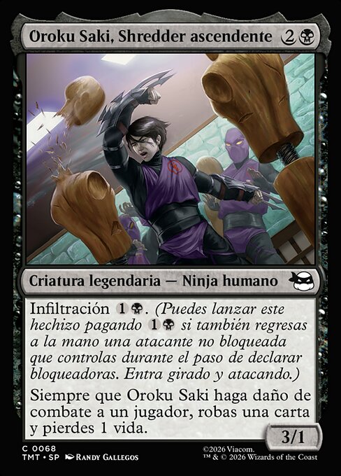 Oroku Saki, Shredder Rising · TMT #68 · ES
