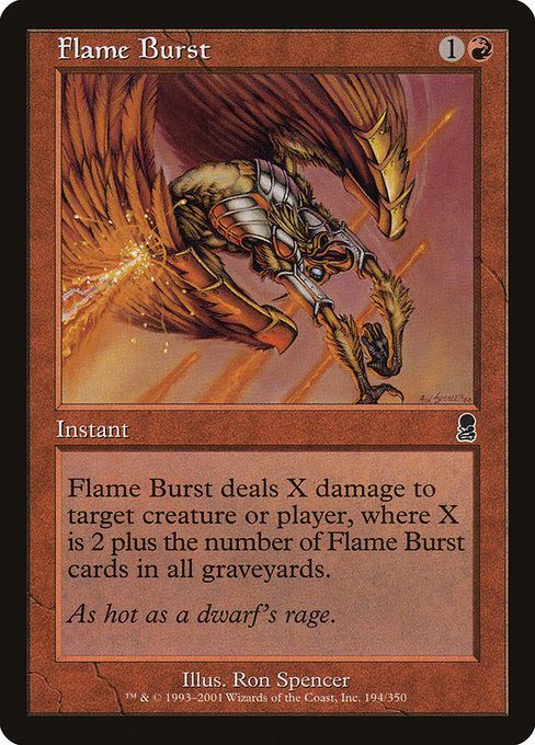 Flame Burst Odyssey ODY