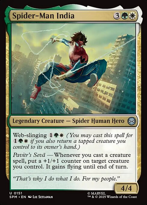 Spider-Man India - Magic: The Gathering SPM #151
