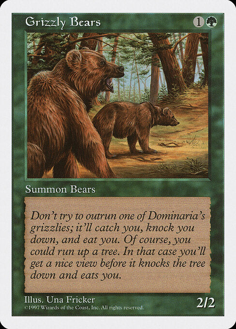 Grizzly Bears - Magic: The Gathering 5ED #301