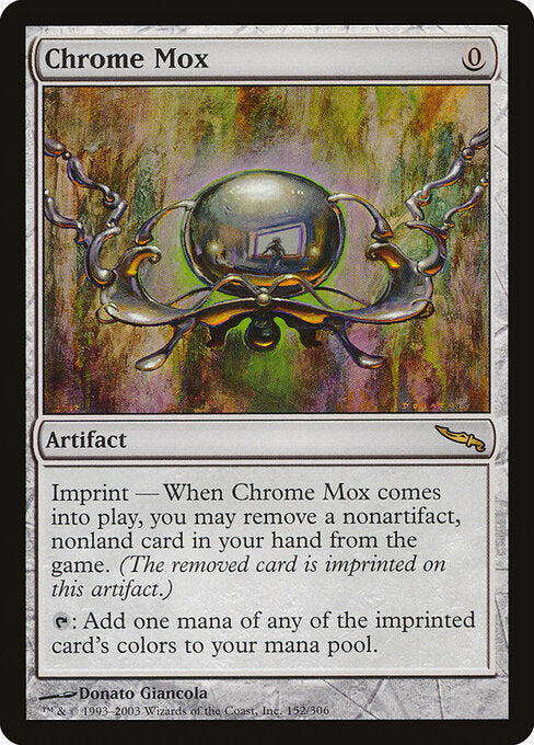 Chrome Mox Mirrodin mrd