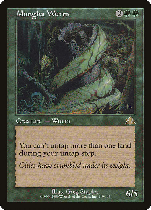 Mungha Wurm Prophecy PCY