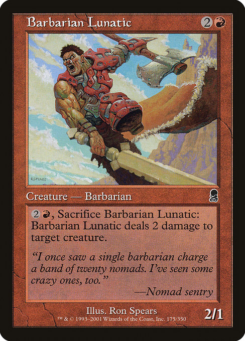 Barbarian Lunatic Odyssey ODY