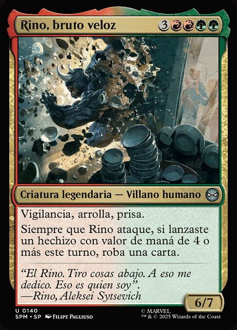 Rhino, Barreling Brute · SPM #140 · ES