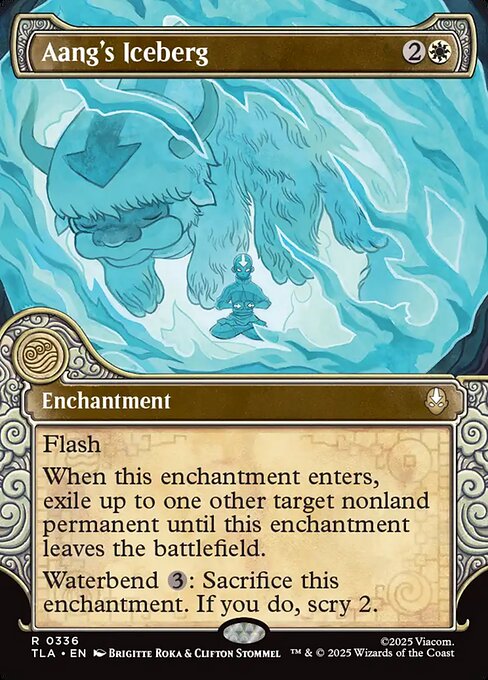Aang's Iceberg - Magic: The Gathering TLA #336