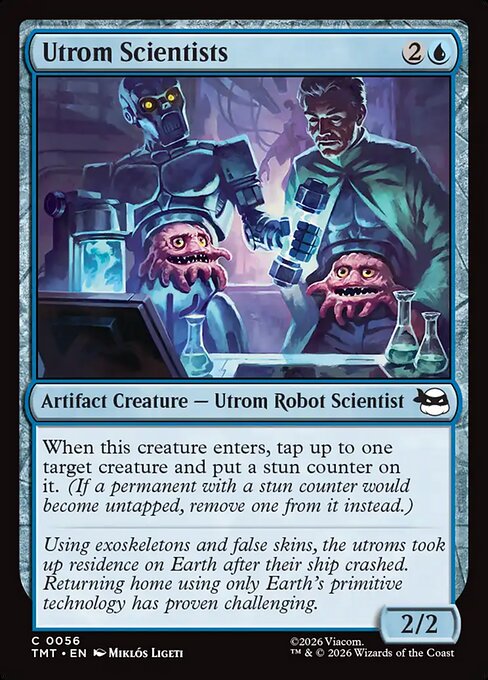 Utrom Scientists - Magic: The Gathering TMT #56