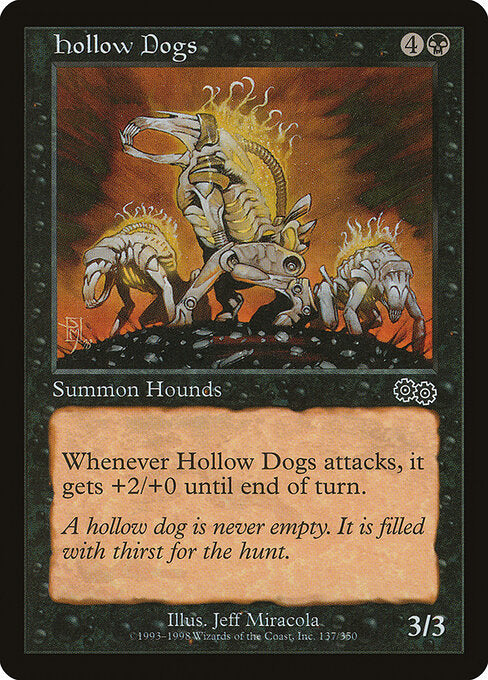 Hollow Dogs - Magic: The Gathering USG #137