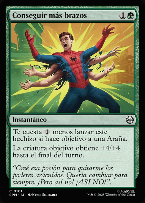 Grow Extra Arms · SPM #101 · ES
