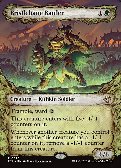 Bristlebane Battler - Magic: The Gathering ECL #325