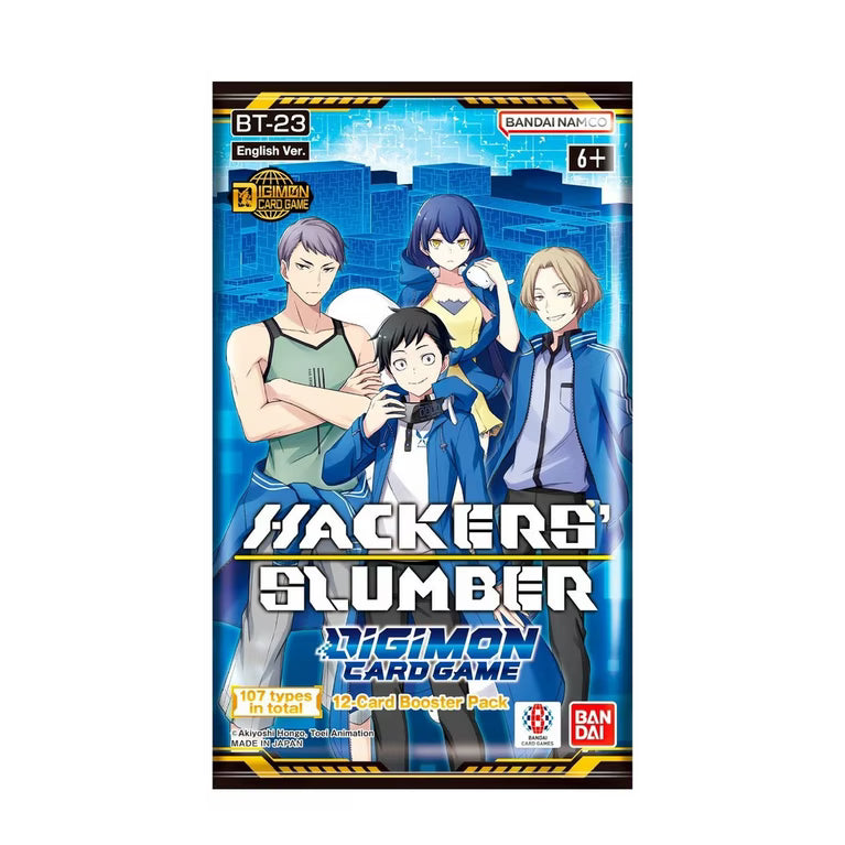 Digimon CG: Hackers Slumber - BT23 - Booster Pack