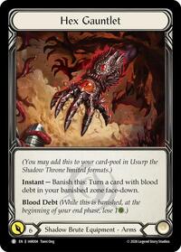 Hex Gauntlet - Flesh and Blood USURP-THE-SHADOW-THRONE #IAR004
