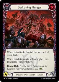 Beckoning Hunger (Red) - Flesh and Blood USURP-THE-SHADOW-THRONE #IAR017