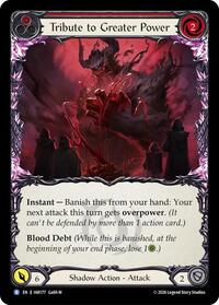 Tribute to Greater Power - Flesh and Blood USURP-THE-SHADOW-THRONE #IAR177