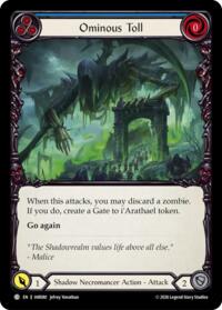 Ominous Toll (Blue) - Flesh and Blood USURP-THE-SHADOW-THRONE #IAR080