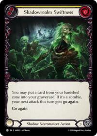 Shadowrealm Swiftness - Flesh and Blood USURP-THE-SHADOW-THRONE #IAR083