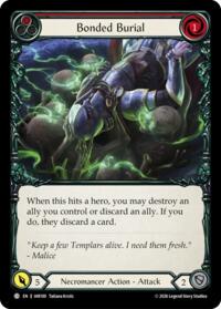 Bonded Burial (Red) - Flesh and Blood USURP-THE-SHADOW-THRONE #IAR100