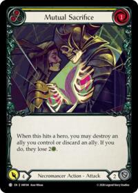 Mutual Sacrifice (Yellow) - Flesh and Blood USURP-THE-SHADOW-THRONE #IAR104