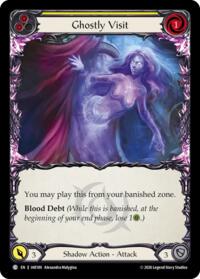 Ghostly Visit (Yellow) - Flesh and Blood USURP-THE-SHADOW-THRONE #IAR189