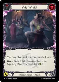 Void Wraith (Red) - Flesh and Blood USURP-THE-SHADOW-THRONE #IAR203