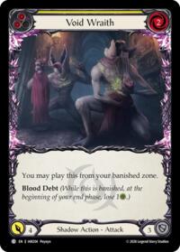 Void Wraith (Yellow) - Flesh and Blood USURP-THE-SHADOW-THRONE #IAR204