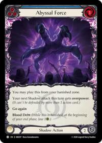 Abyssal Force - Flesh and Blood USURP-THE-SHADOW-THRONE #IAR207
