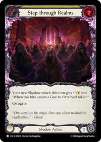 Step through Realms (Yellow) - Flesh and Blood USURP-THE-SHADOW-THRONE #IAR216