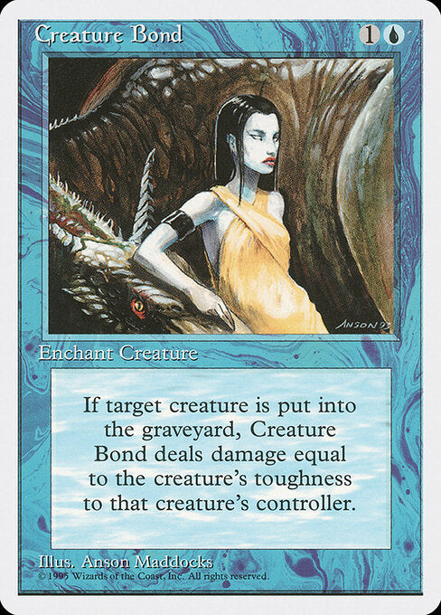 Creature Bond - Magic: The Gathering 4ED #66
