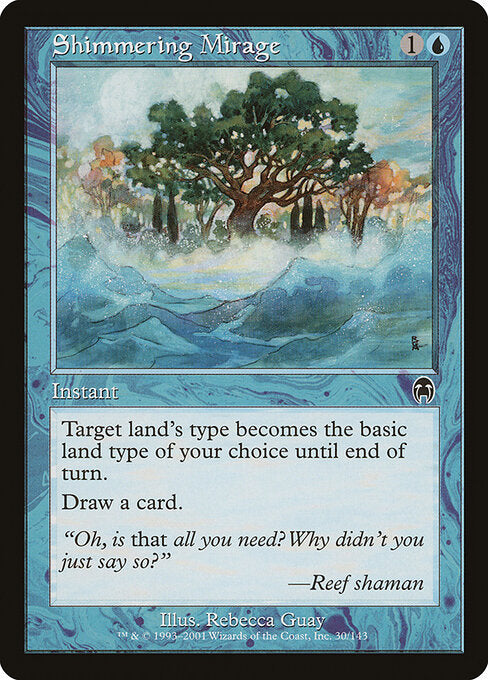 Shimmering Mirage - Magic: The Gathering APC #30