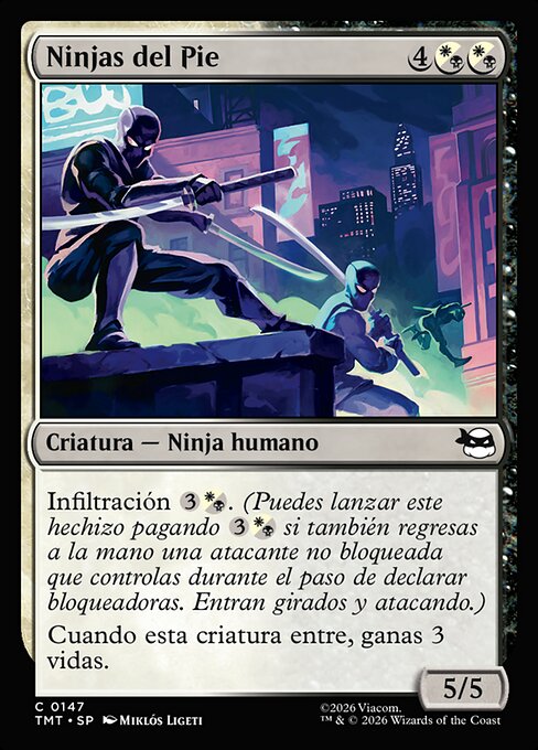 Foot Ninjas · TMT #147 · ES