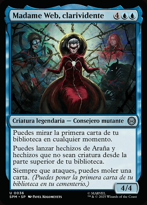 Madame Web, Clairvoyant · SPM #36 · ES