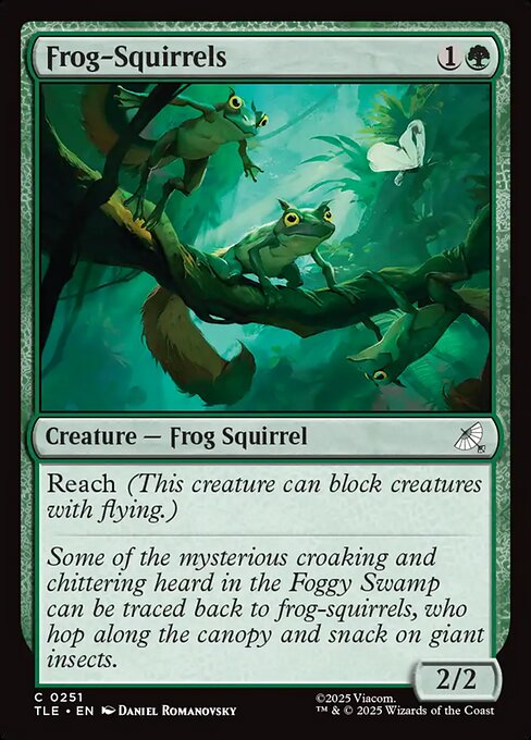 Frog-Squirrels - Magic: The Gathering TLE #251
