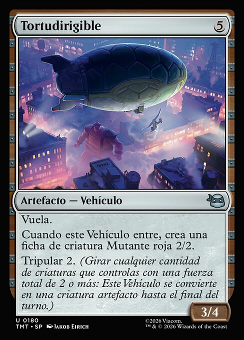Turtle Blimp · TMT #180 · ES