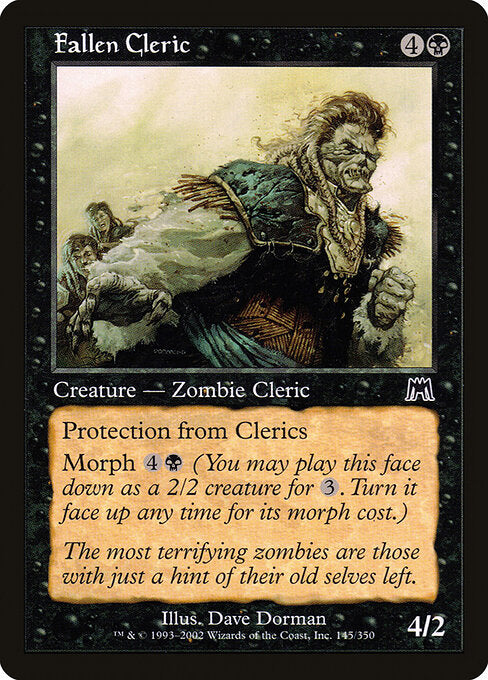 Fallen Cleric - Magic: The Gathering ONS #145