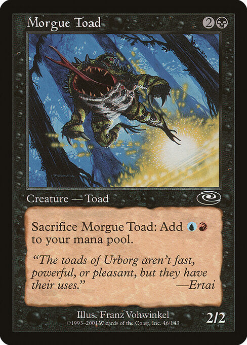 Morgue Toad - Magic: The Gathering PLS #46
