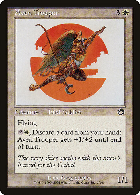 Aven Trooper - Magic: The Gathering TOR #2