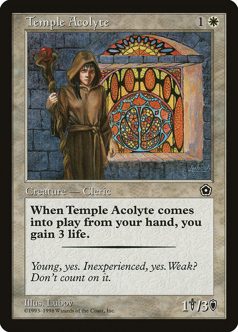 Temple Acolyte - Magic: The Gathering P02 #23