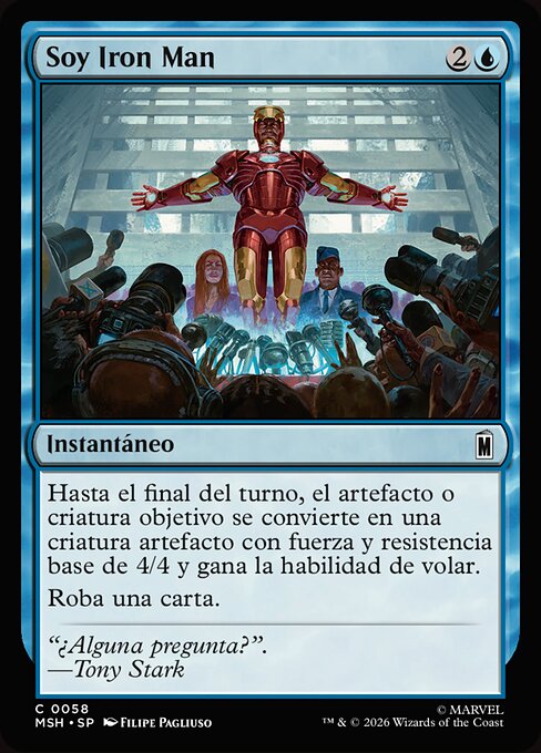 I Am Iron Man · MSH #58 · ES