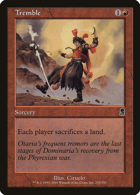 Tremble - Magic: The Gathering ODY #225