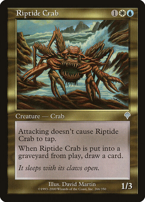 Riptide Crab - Magic: The Gathering INV #266